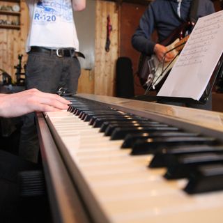 Session in the Clockroom Studios